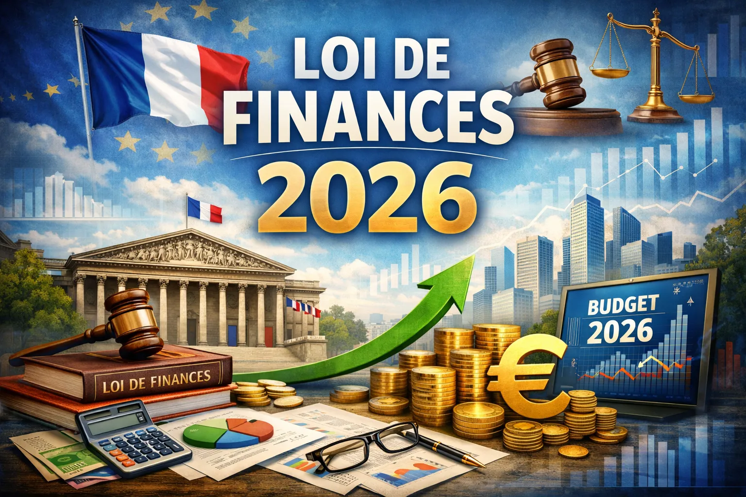 Illustration : Loi de finances 2026 pour les entreprises
